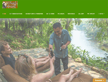 Tablet Screenshot of mysticriverresort.com